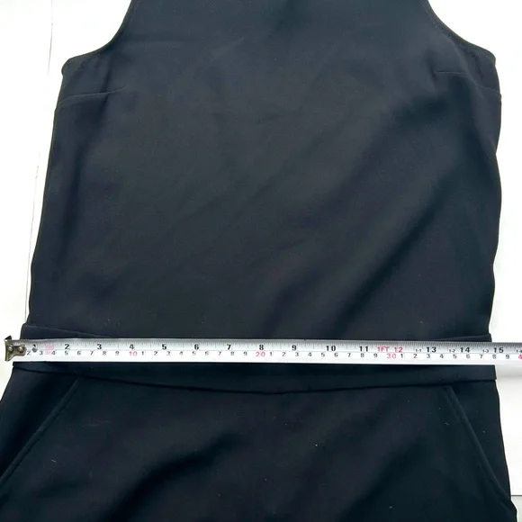 ARITZIA BABATON BRANSON BLACK
CREPE JUMPSUIT - Picture 5 of 10